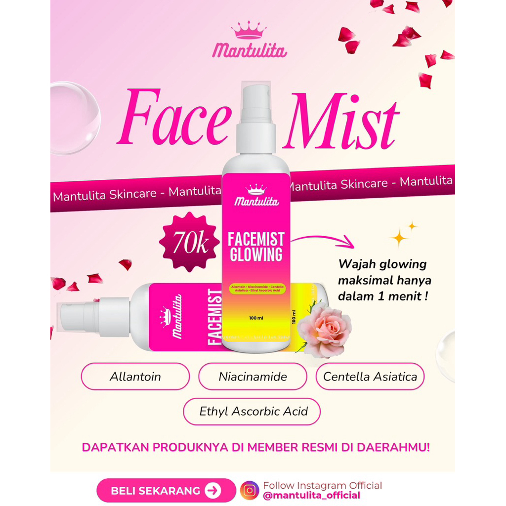 FACEMIST MANTULITA