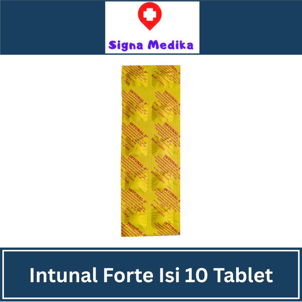 Intunal - F Strip Isi 10 Tablet - Obat Batuk & Flu