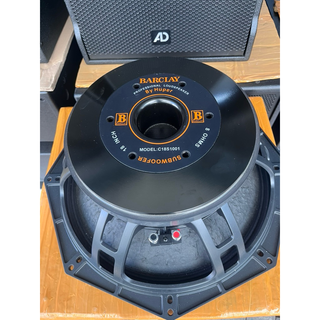 speaker 18” barclay 18S1001 by huper