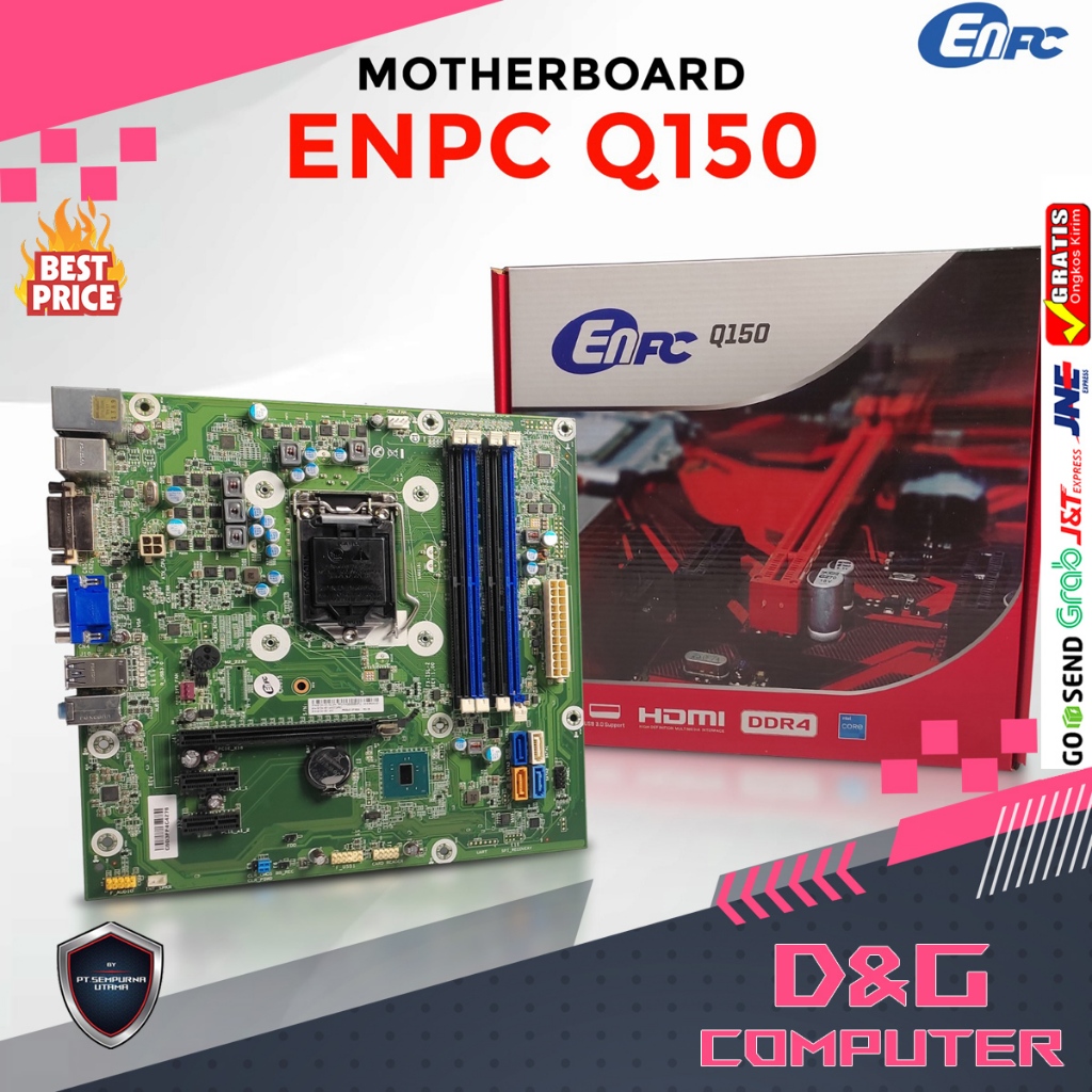 ENPC Q150 LGA 1151 ATX Motherboard DDR4