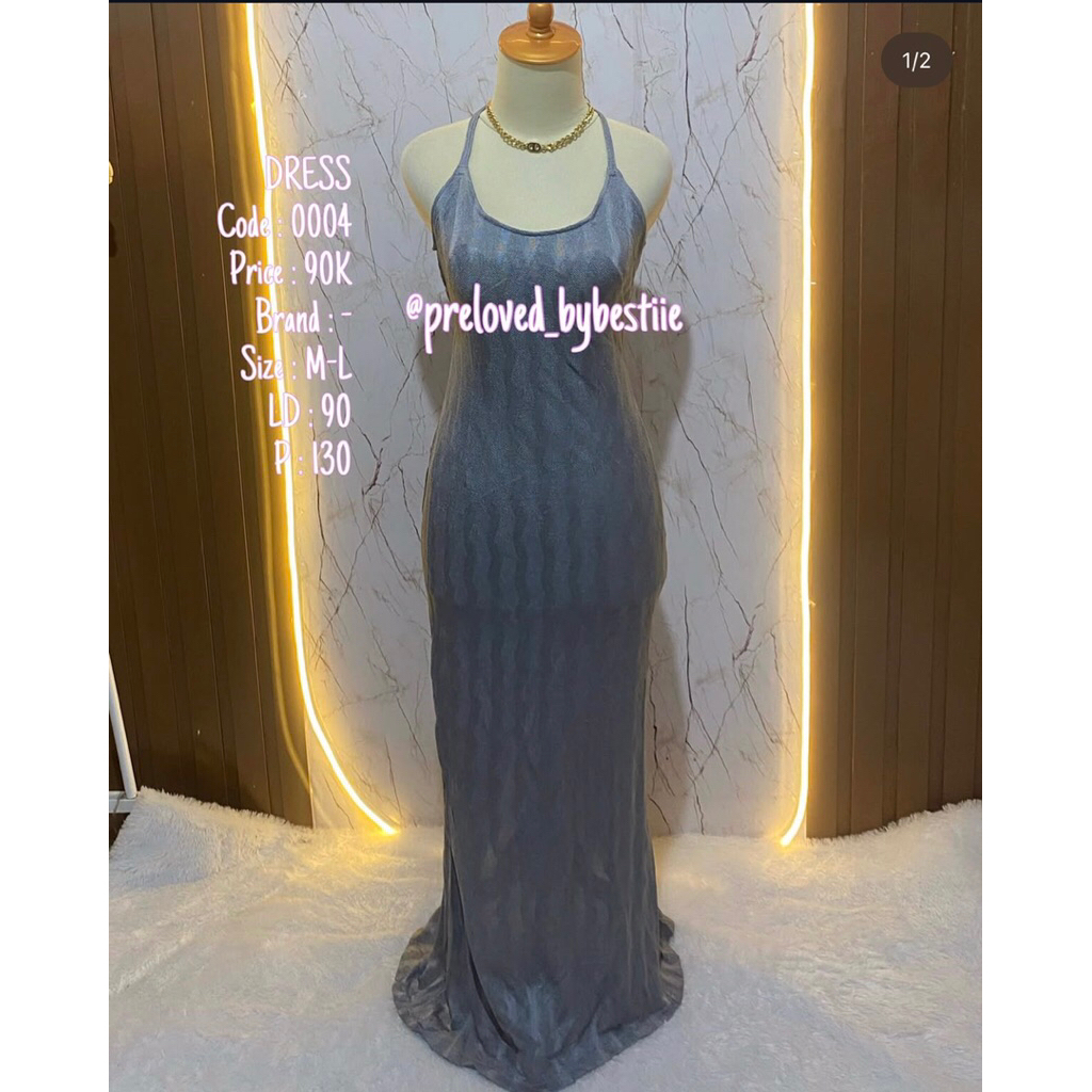 Preloved Dress Formal Dress Malam Dress Pantai