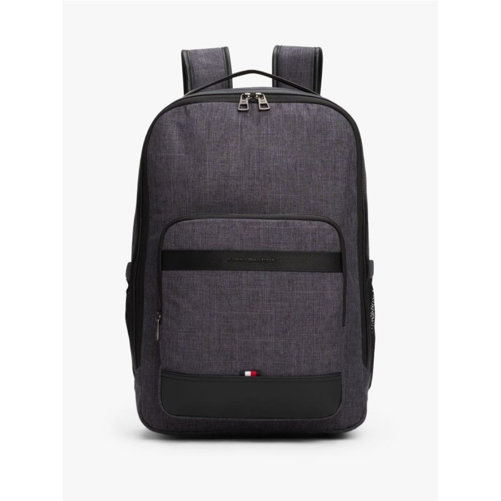 Tommy Hilfiger TH Travel Nylon Backpack Laptop Tas Ransel Pria - Grey