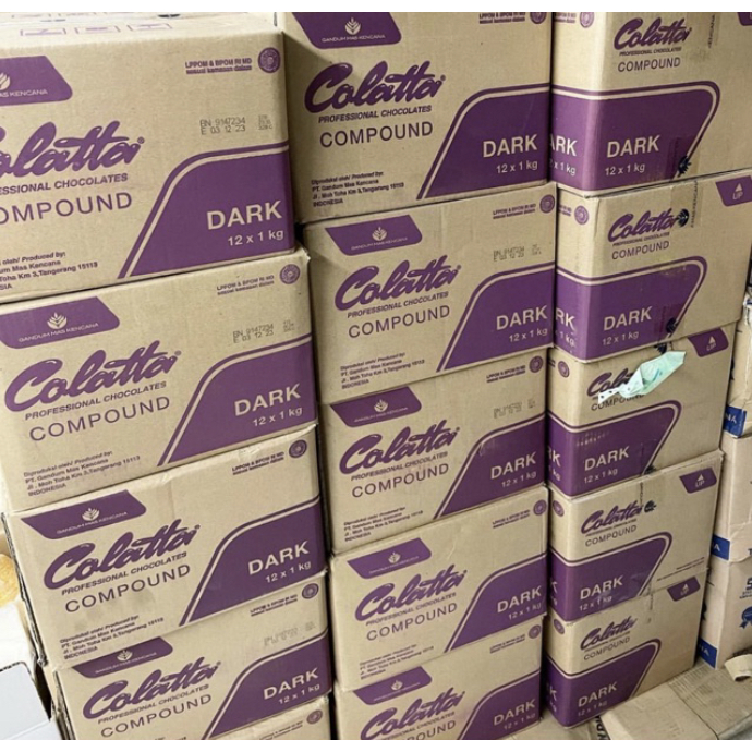 

Cokelat Batang - Colatta Dark Chocolate Compound 12pcs x 1kg