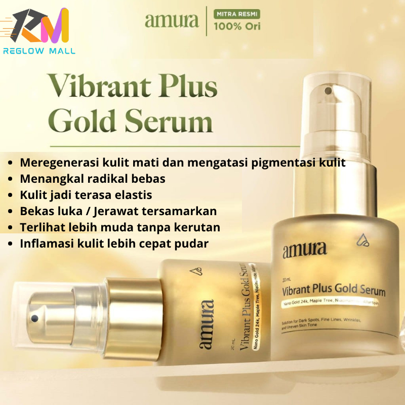 Amura Gold Serum - Hilangkan Melasma & Flek Hitam
