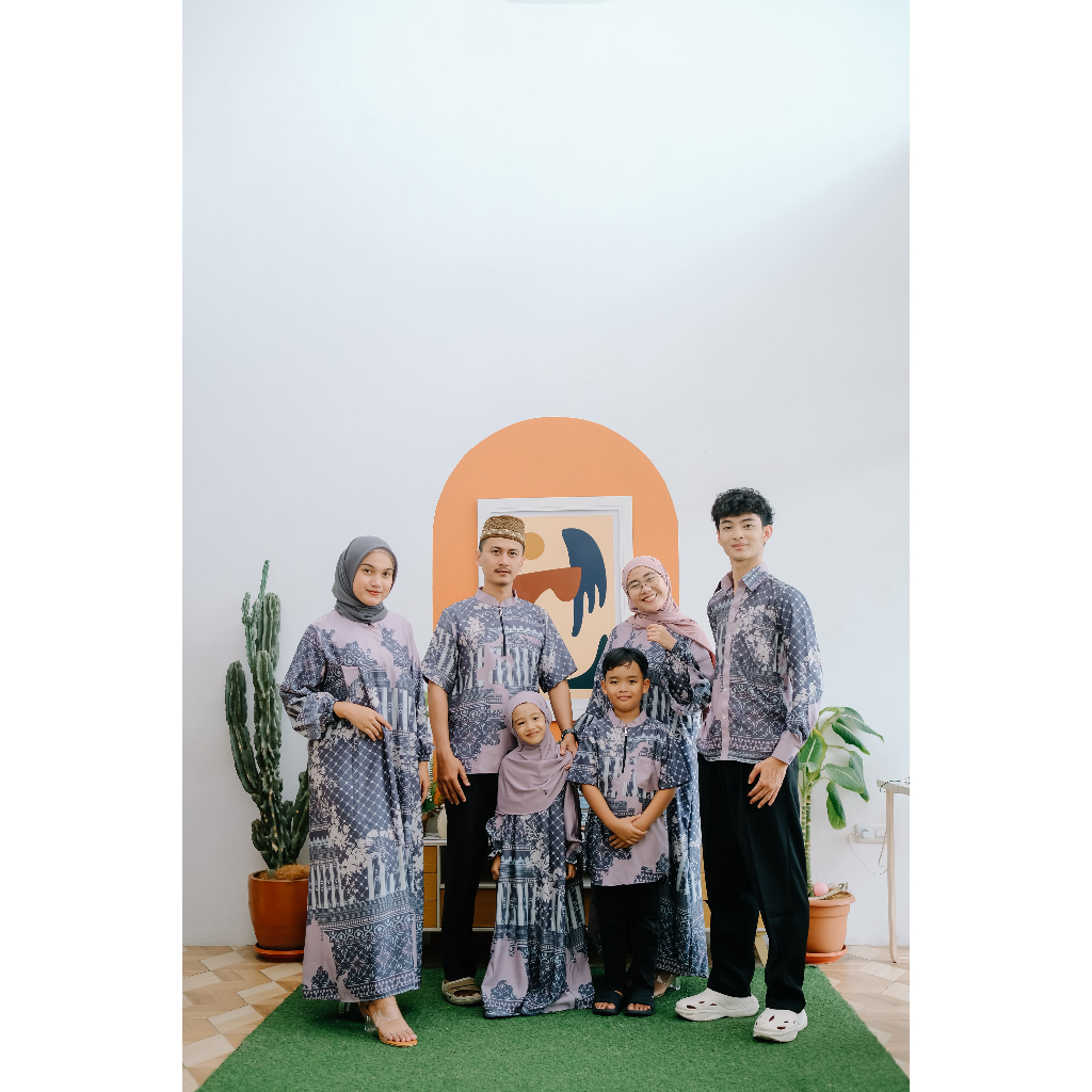 Bersamatemanhidup - Baju Muslim Sarimbit // Madinah// Raya Series Couple Family // Baju Couple Famil