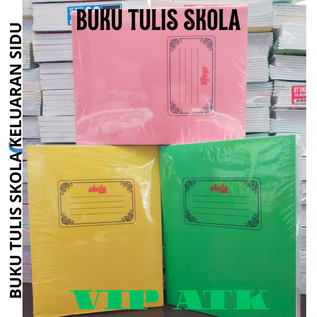 

Buku Tulis Skola BC 38 Lembar 10 PCS Buku / 1 Pack/ Polos BC harga 1 Pack