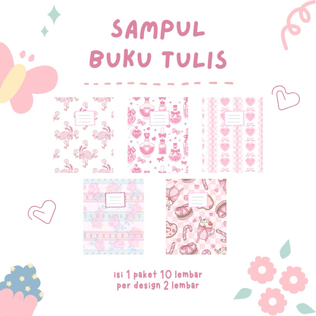 

[ SATUAN ] SAMPUL BUKU TULIS AESTHETIC