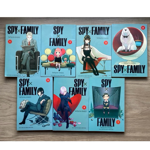 Spy × Family Vol. 1–7, PRELOVED