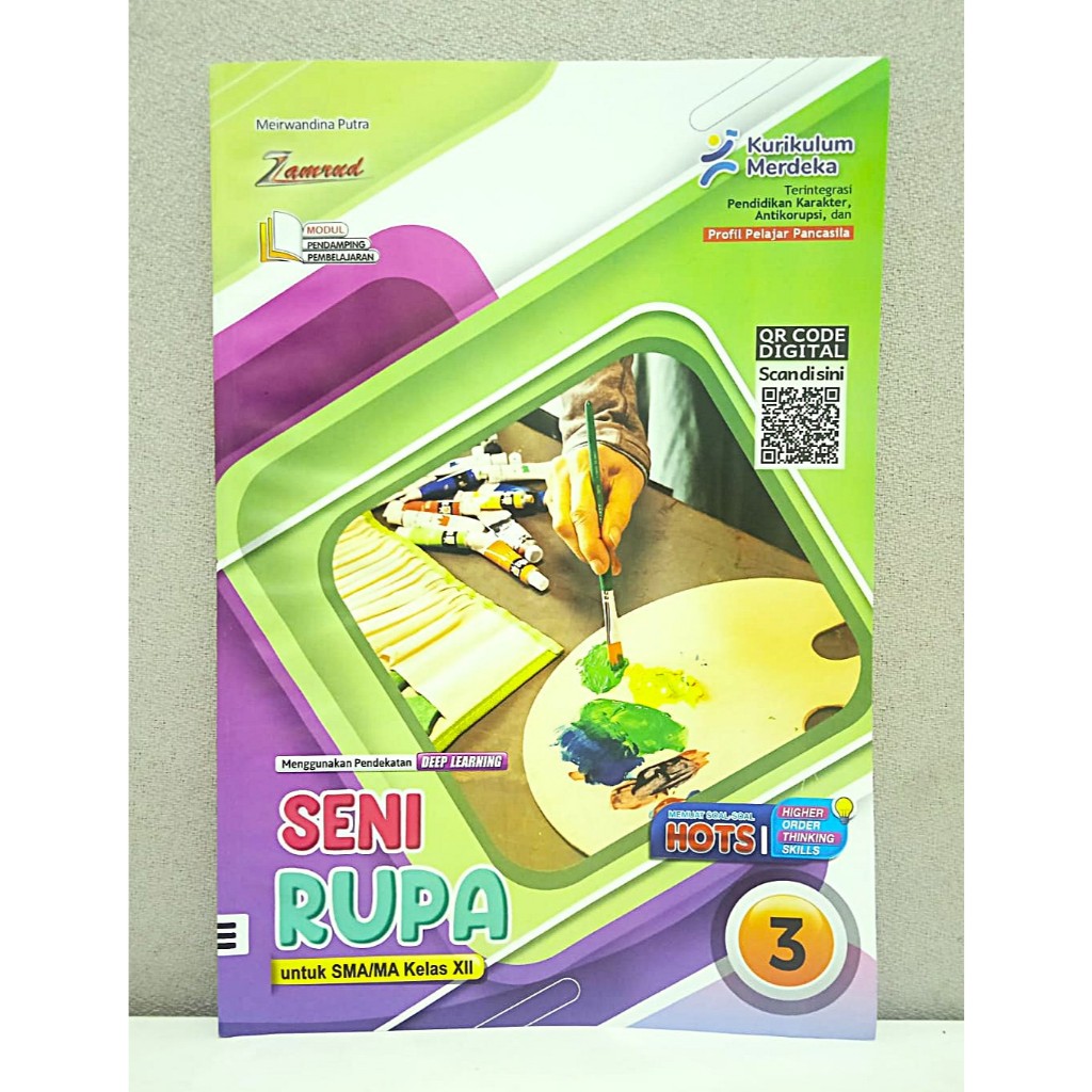 LKS Kurmer Putra Nugraha Zamrud Seni Rupa SMA Kelas 12 Satu Tahun