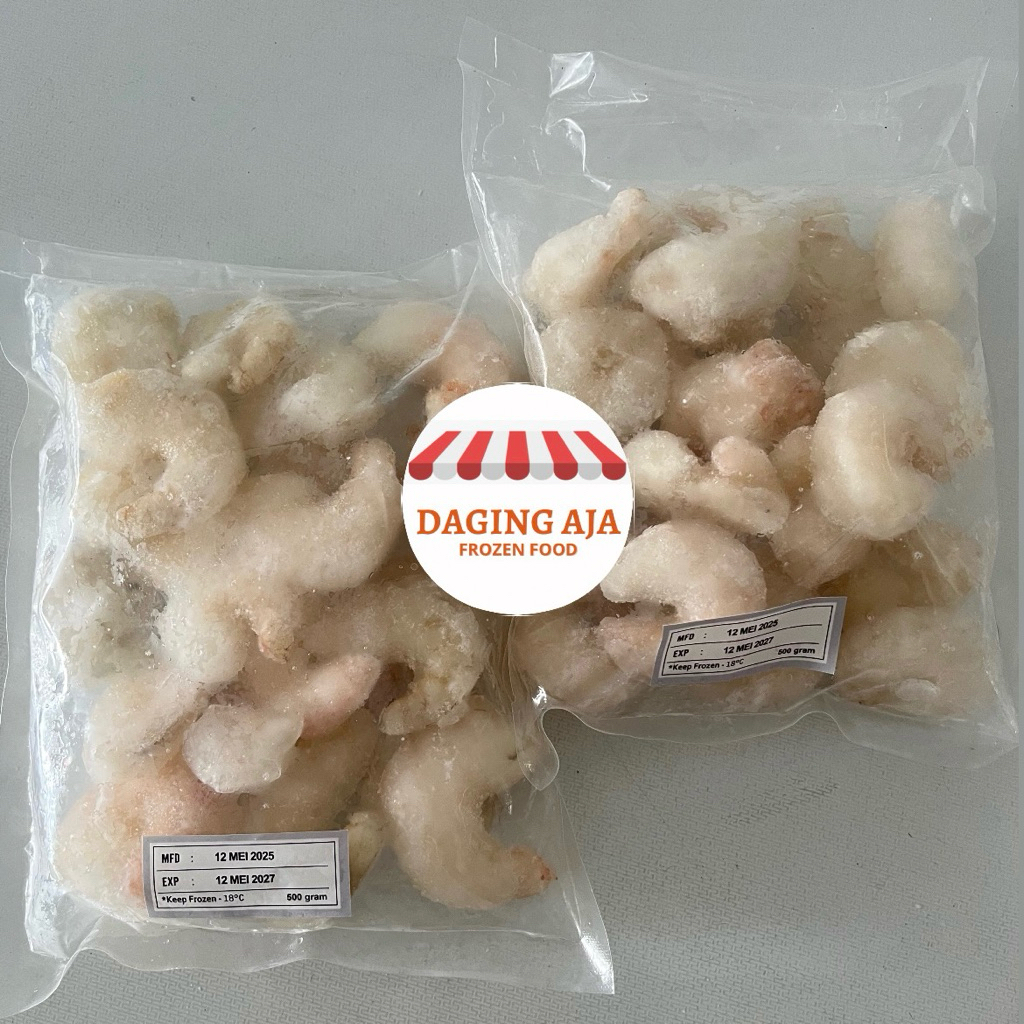 

Udang Kupas Vaname IQF Frozen Size L 26-30ekor / kilogram