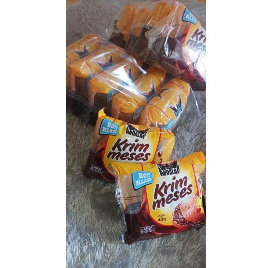 

Roti Krim meses Andalas