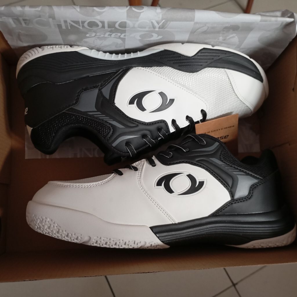 Sepatu Badminton Astec Jof White Badminton Shoes Astec Jof Putih