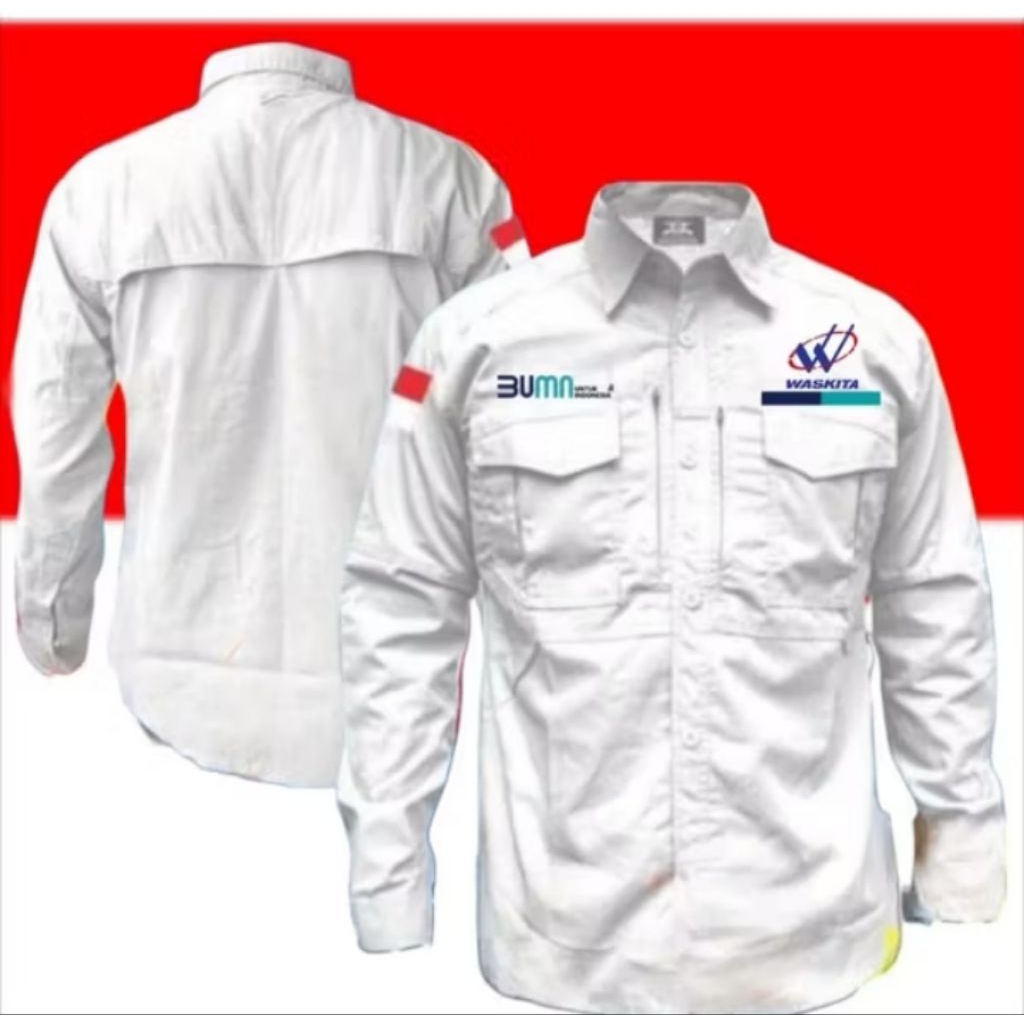 kemeja tactical Waskita baju tactical waskita kemeja BUMN Waskita baju BUMN Waskita seragam BUMN Was