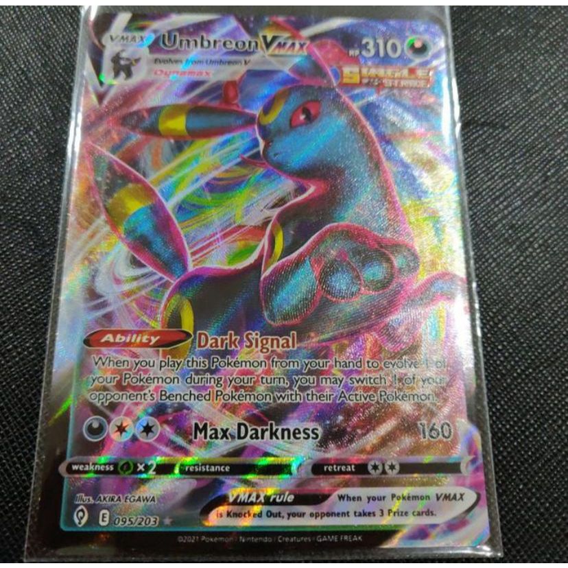 Kartu Pokemon TCG EN SS Evolving Skies Umbreon VMax RRR