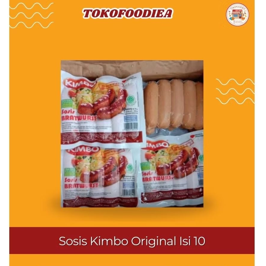 

Sosis Kimbo Original Isi 10 | Tokofoodiea