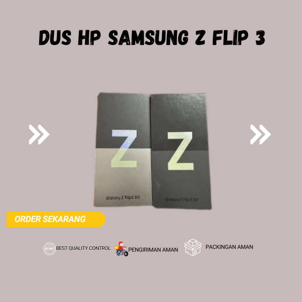 

Dus Box Hp Samsung Z FLIP 3 - Aksesorishpnow