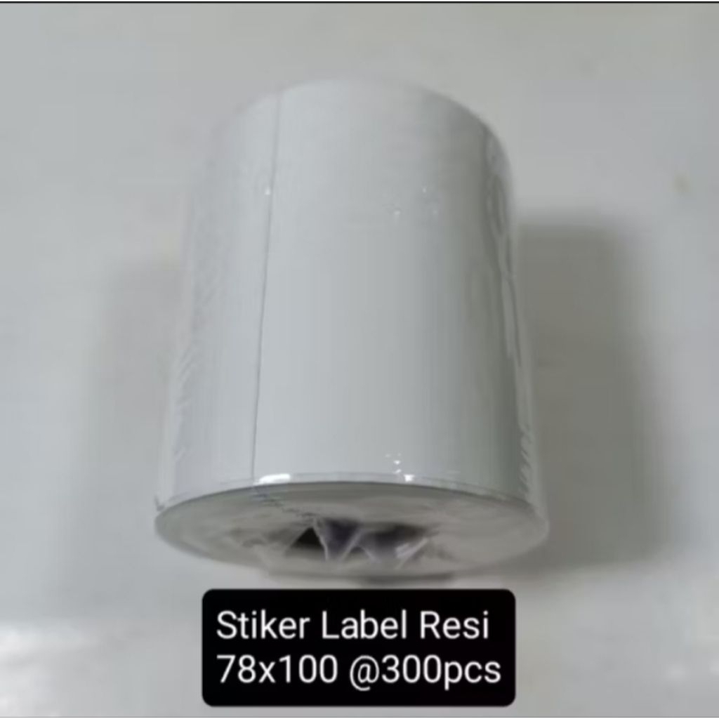 

Direct Thermal Barcode Sticker Kertas Print Resi Label Online Shop - ukuran 78x100 Isi 300