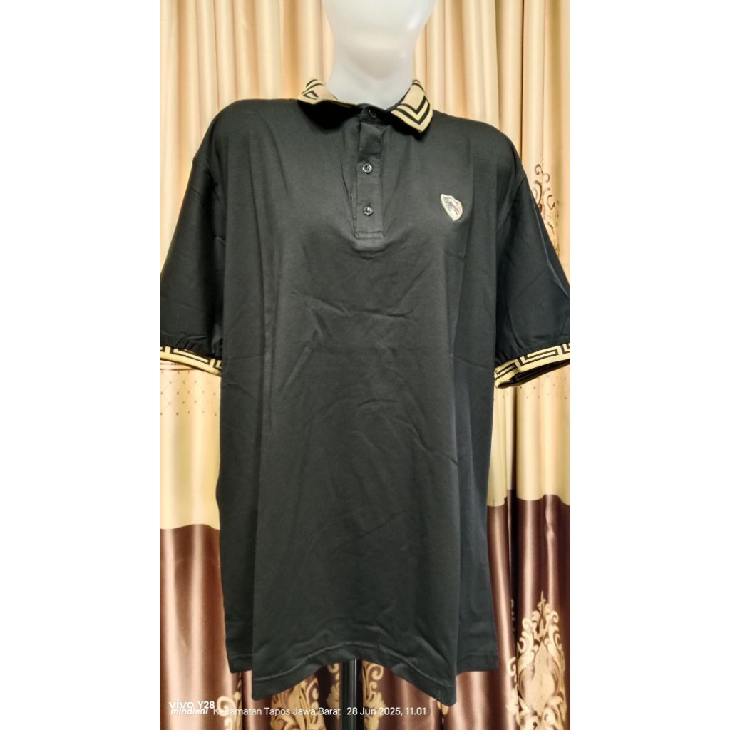 Kaos polo laki-laki bahan premium adem kaos polo pria premium