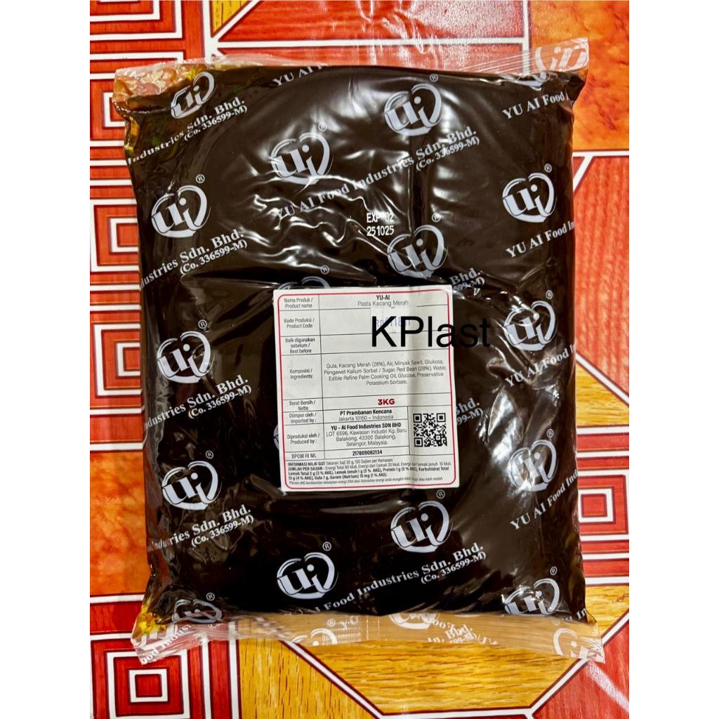 

Pasta Kacang Merah Yu-Ai 3 kg / Pasta Kacang Merah YU AI 3 kg