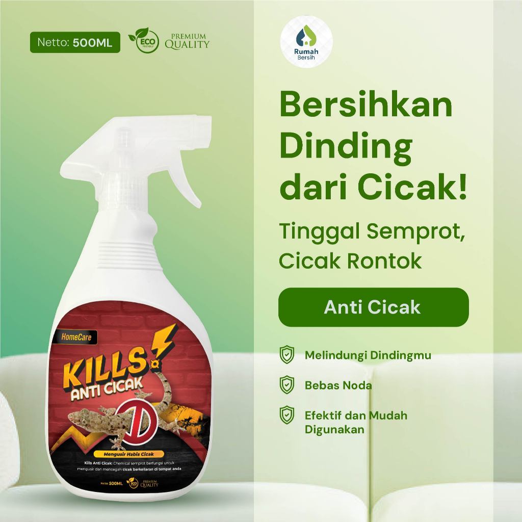 KILLS ANTI CICAK  / OBAT CICAK / USIR CICAK AMPUH / CAIRAN PENGUSIR CICAK BERGARANSI