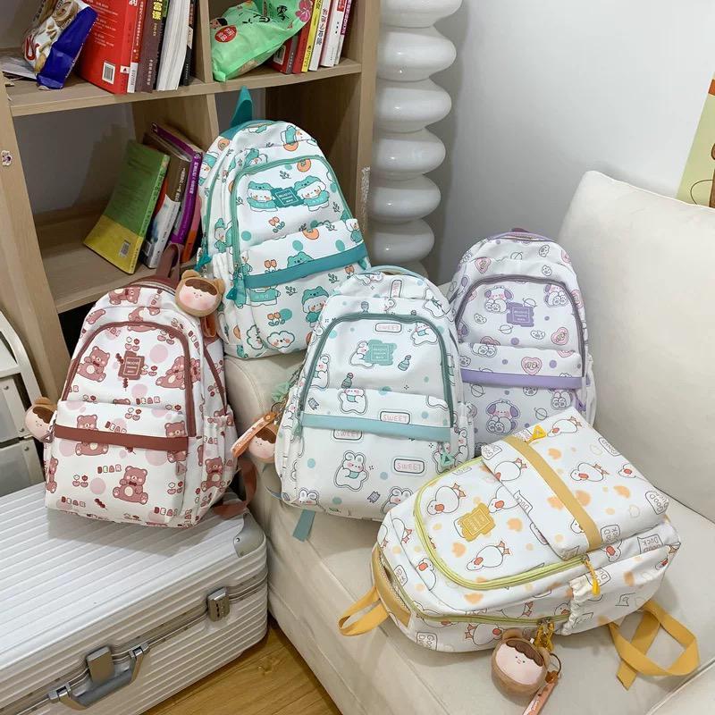 Tas Ransel Anak Gambar beruang Include Ganci Sapi SBK0320