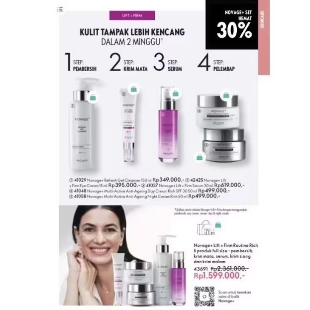 novage set oriflame sweden