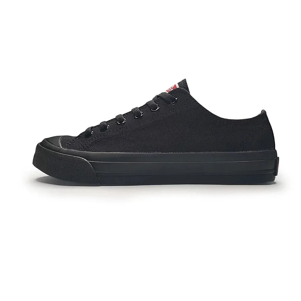 Sepatu Ventela Basic Low Hitam All Black - Sepatu Ventela Kasual Pria Wanita BINB Original 100%