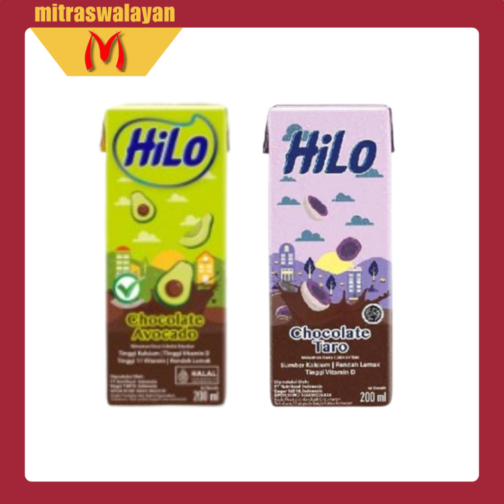 

HILO Susu UHT Ready to Drink Kemasan 200 ml
