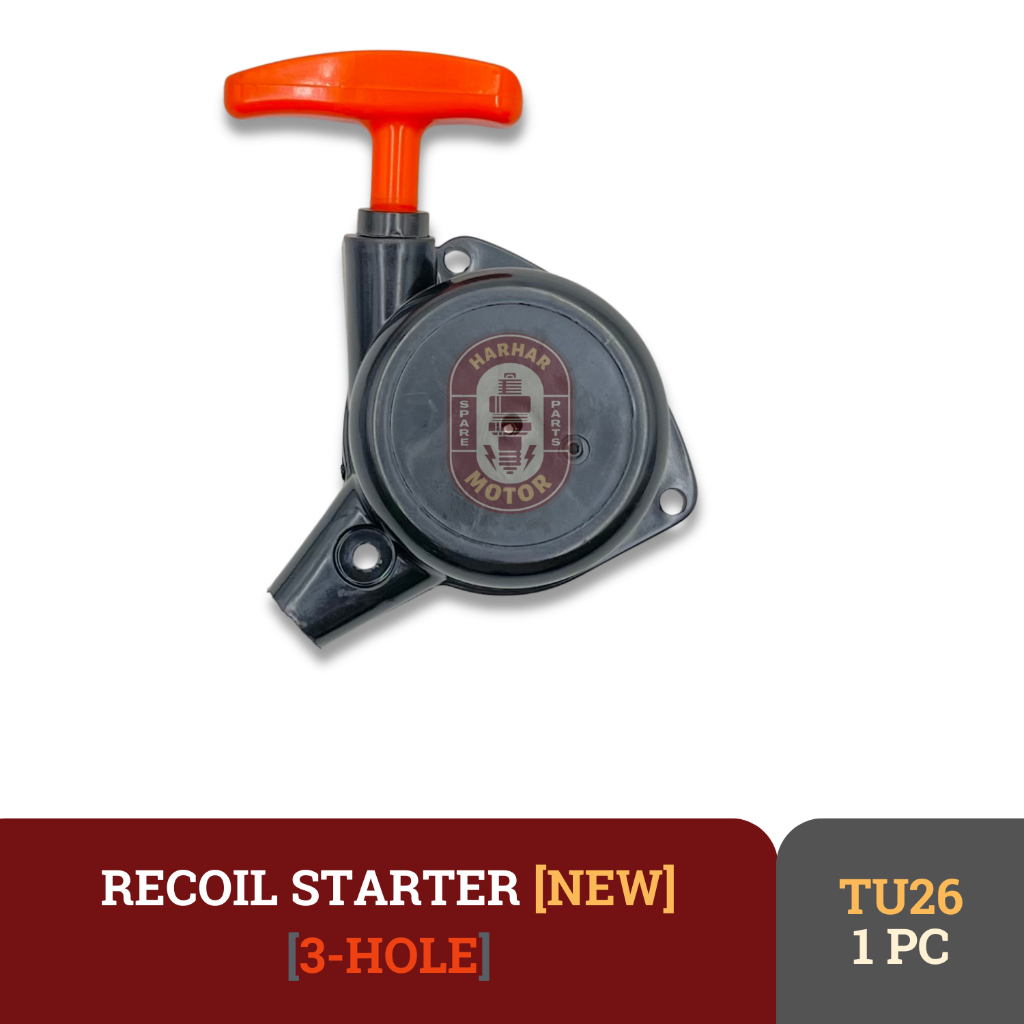 RECOIL STARTER TU-26 RECOIL STARTER ASSY TU-26 3 HOLE MESIN SEMPROT HAMA TU26