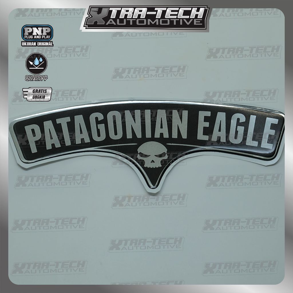 emblem timbul patagonian eagle benelli / emblem logo benelli patagonian eagle 250