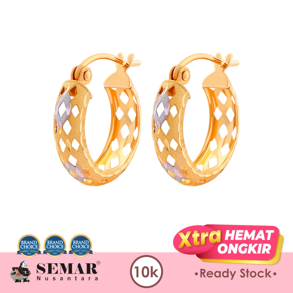 Anting Emas Classic Livy Gold 10K Semar Nusantara