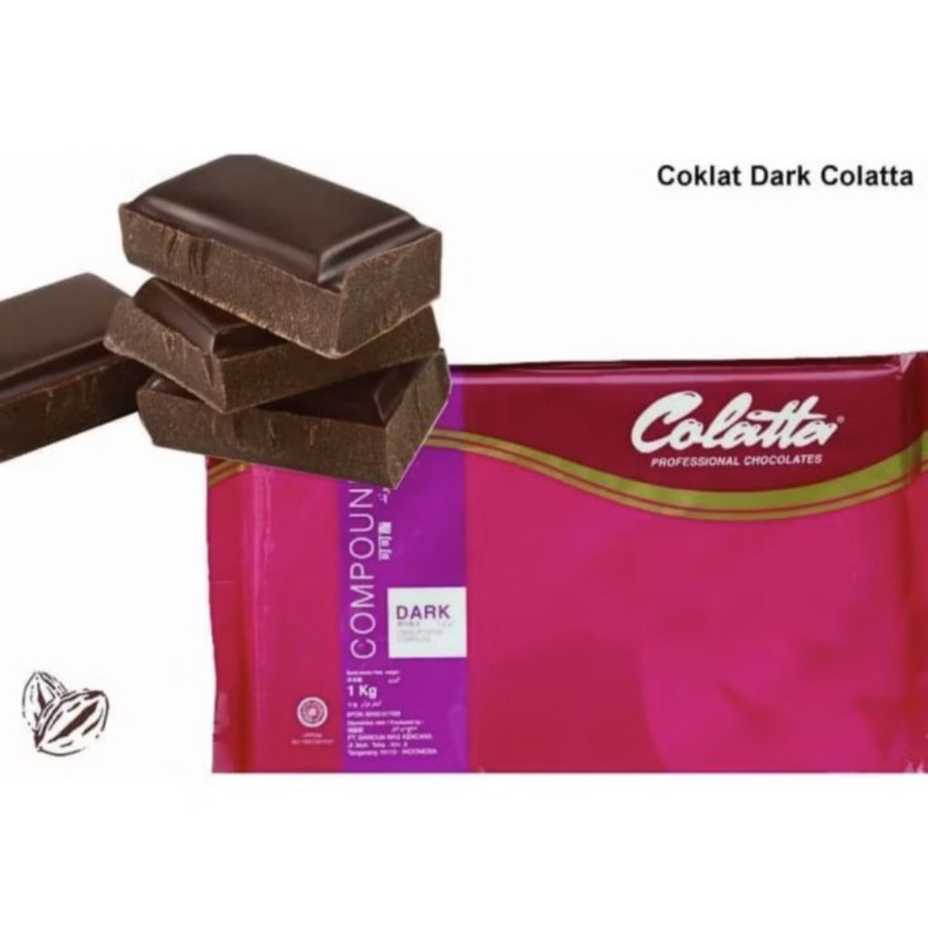 

COLATTA DARK COMPOUND 1KG | Cokelat Batang Colatta Coklat
