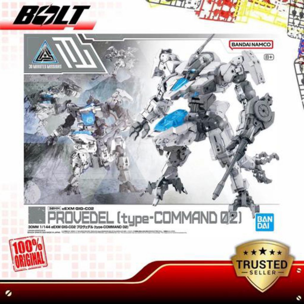 30 Minutes Missions Provedel type Command 02 30MM Modelkit