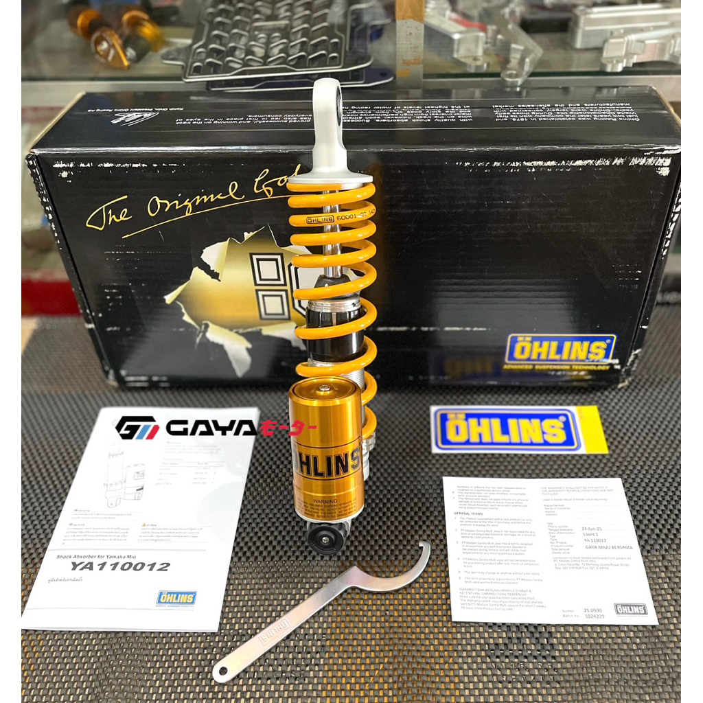 ohlins mio , fino , soul , original type YA 110012