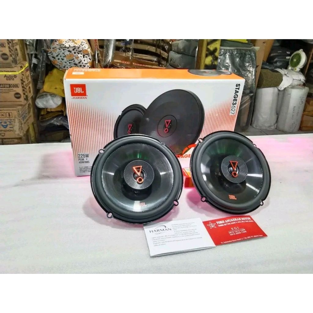 Speaker Coaxial JBL Stage3 627 6.5 inch mid Bass in Tweteer original