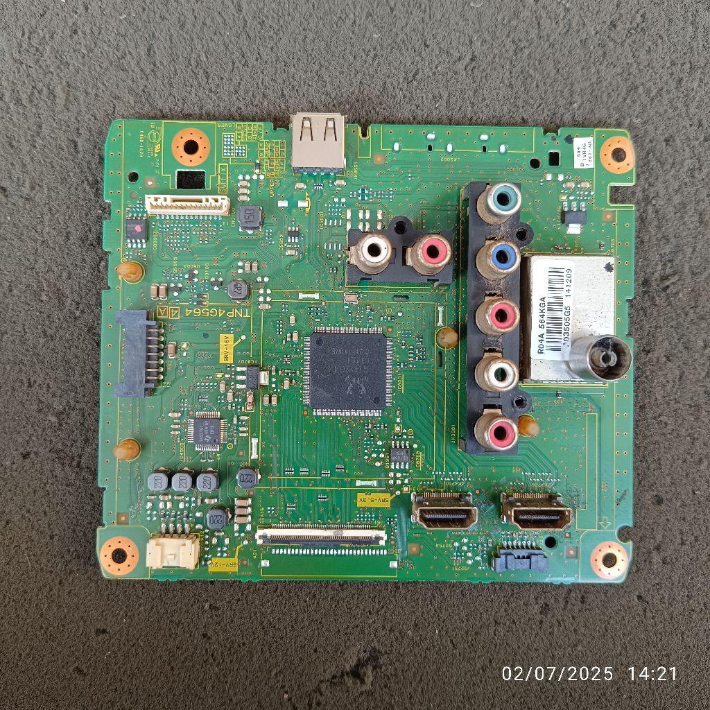Mb mobo mainboard asli cabutan led tv televisi panasonic TH-50A410G TH 50A410G original