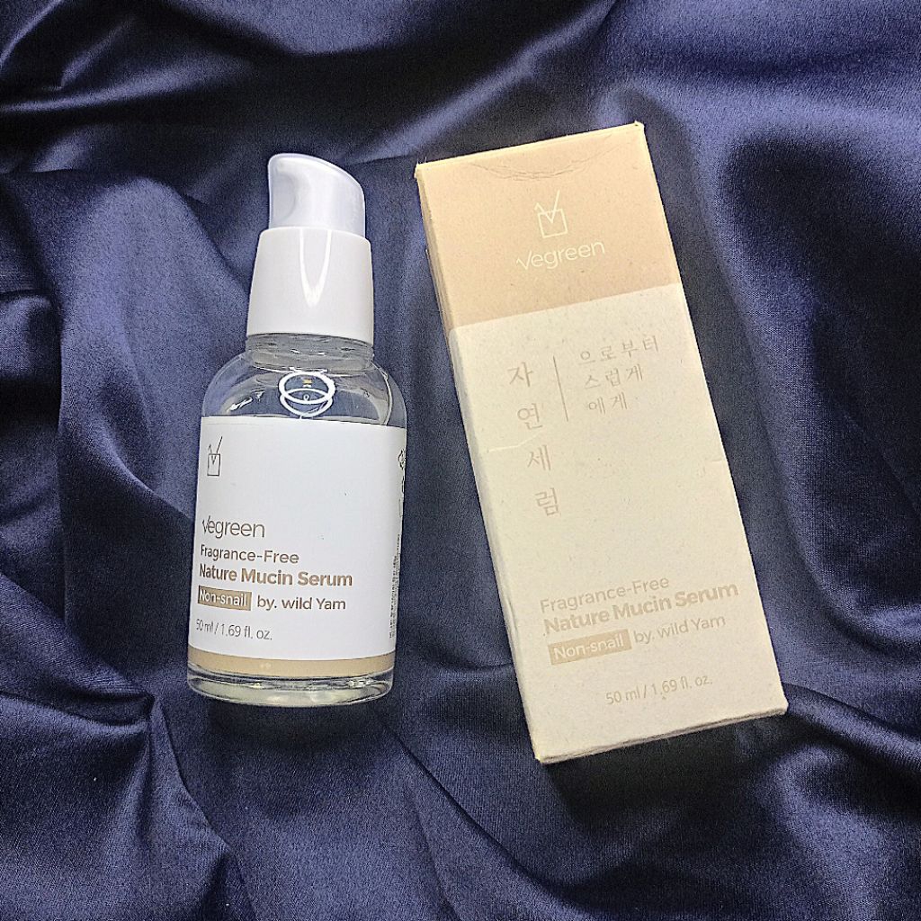[PL LIKE NEW] Vegreen Nature Mucin Serum Fragrance Free Non Snail 50ml Preloved Korean Skincare Beka