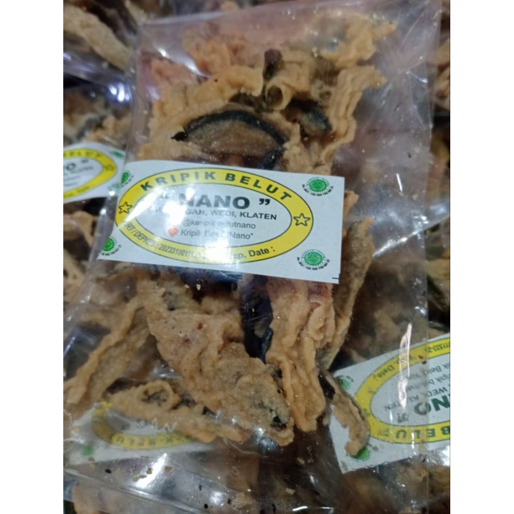 

kripik belut wonogiri 100 gr