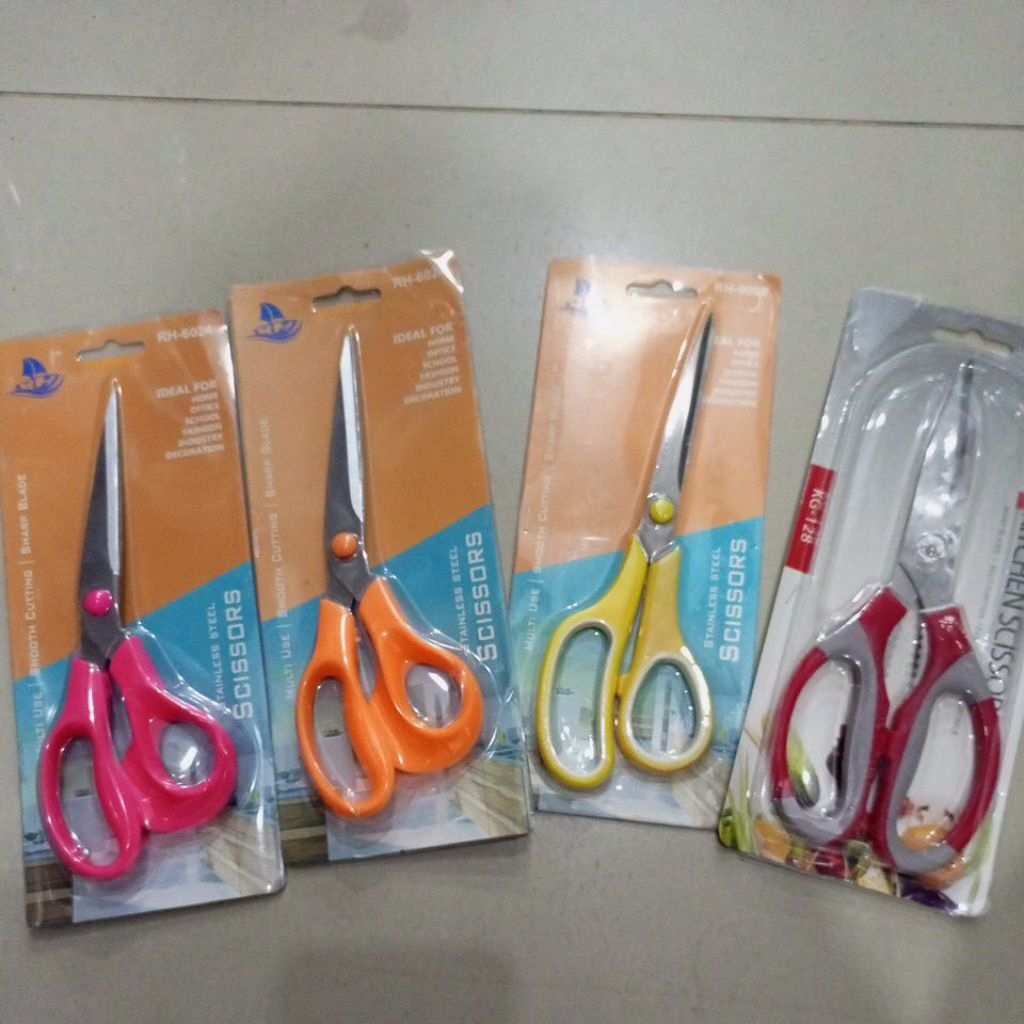 

ANEKA GUNTING/GUNTING GAGANG WARNA Stainless (1pcs)