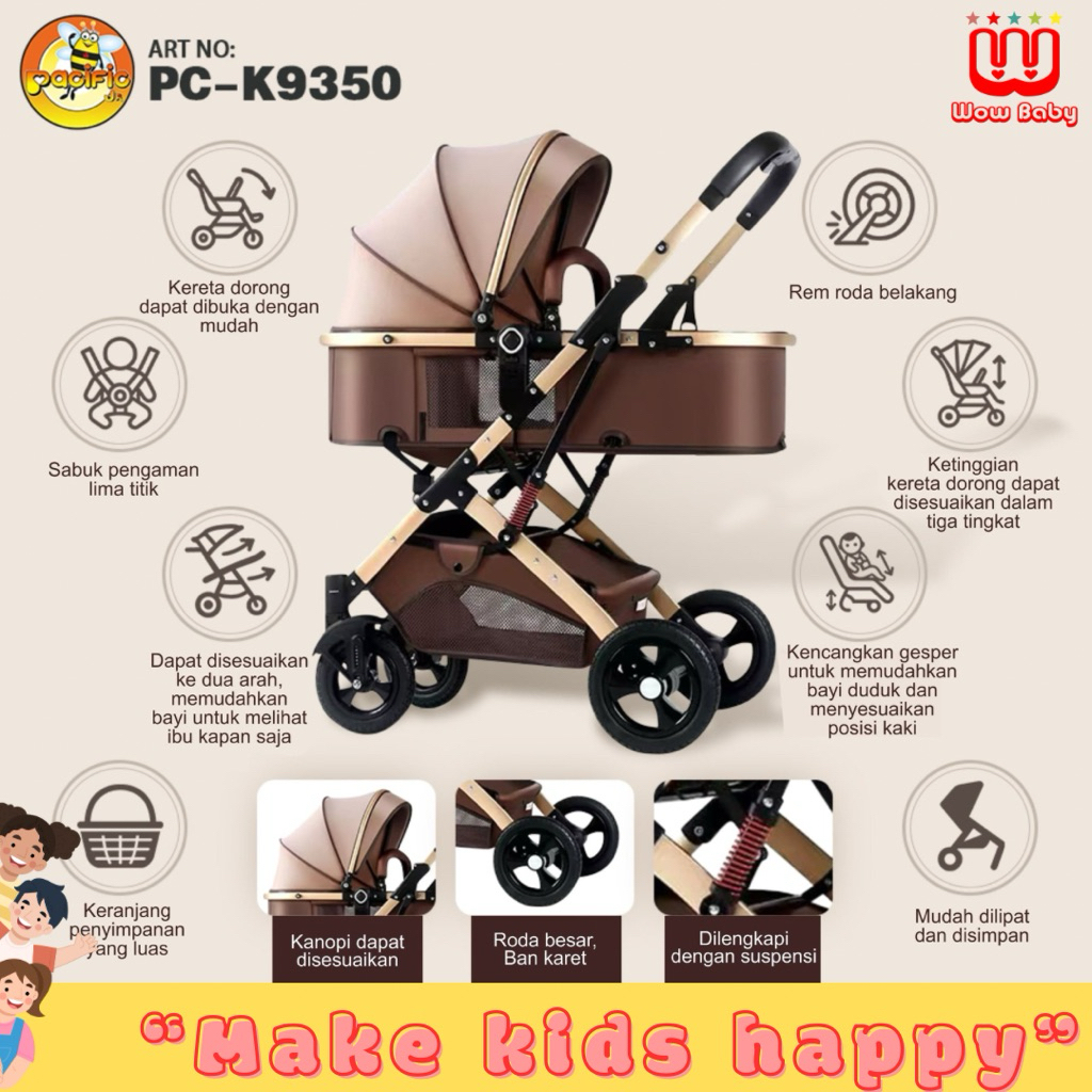 STROLLER BALECO DAN STROLLER PC-K9350