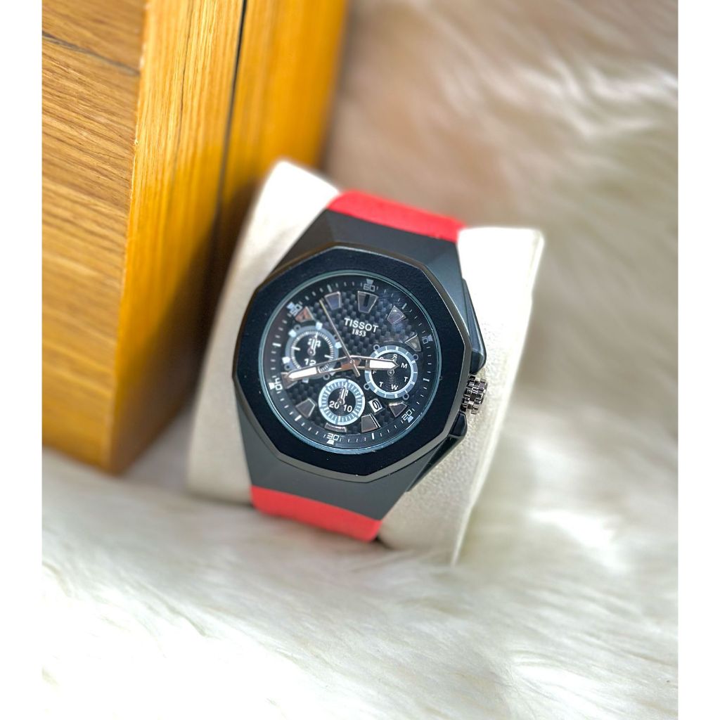 Jam Tangan Pria Tissot Tali Karet