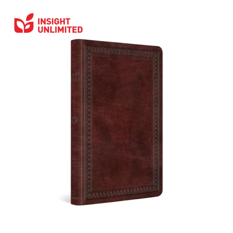 Holy Bible ESV Large Print Value Thinline (Mahogany)