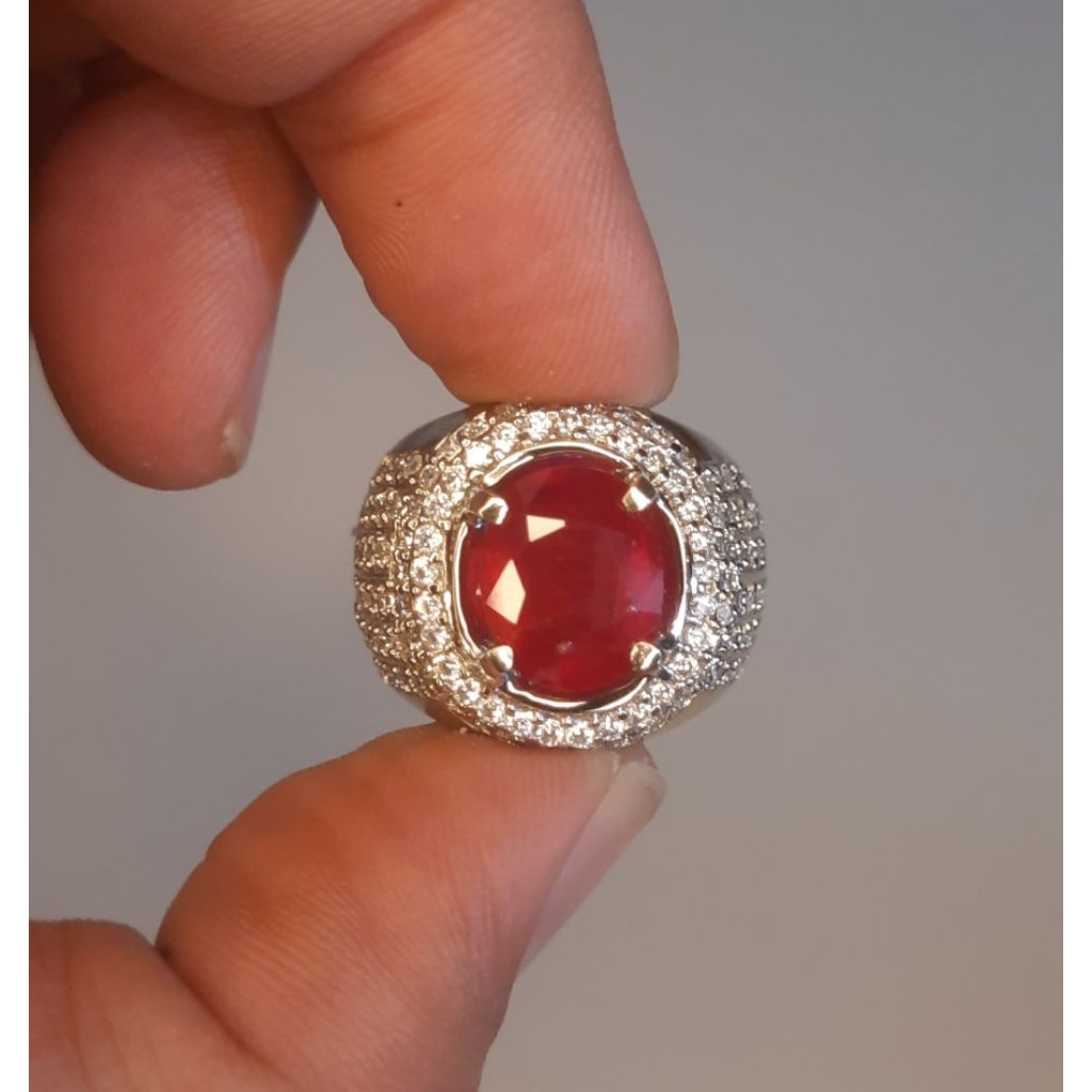 Batu Natural Ruby (Pigeon Blood)