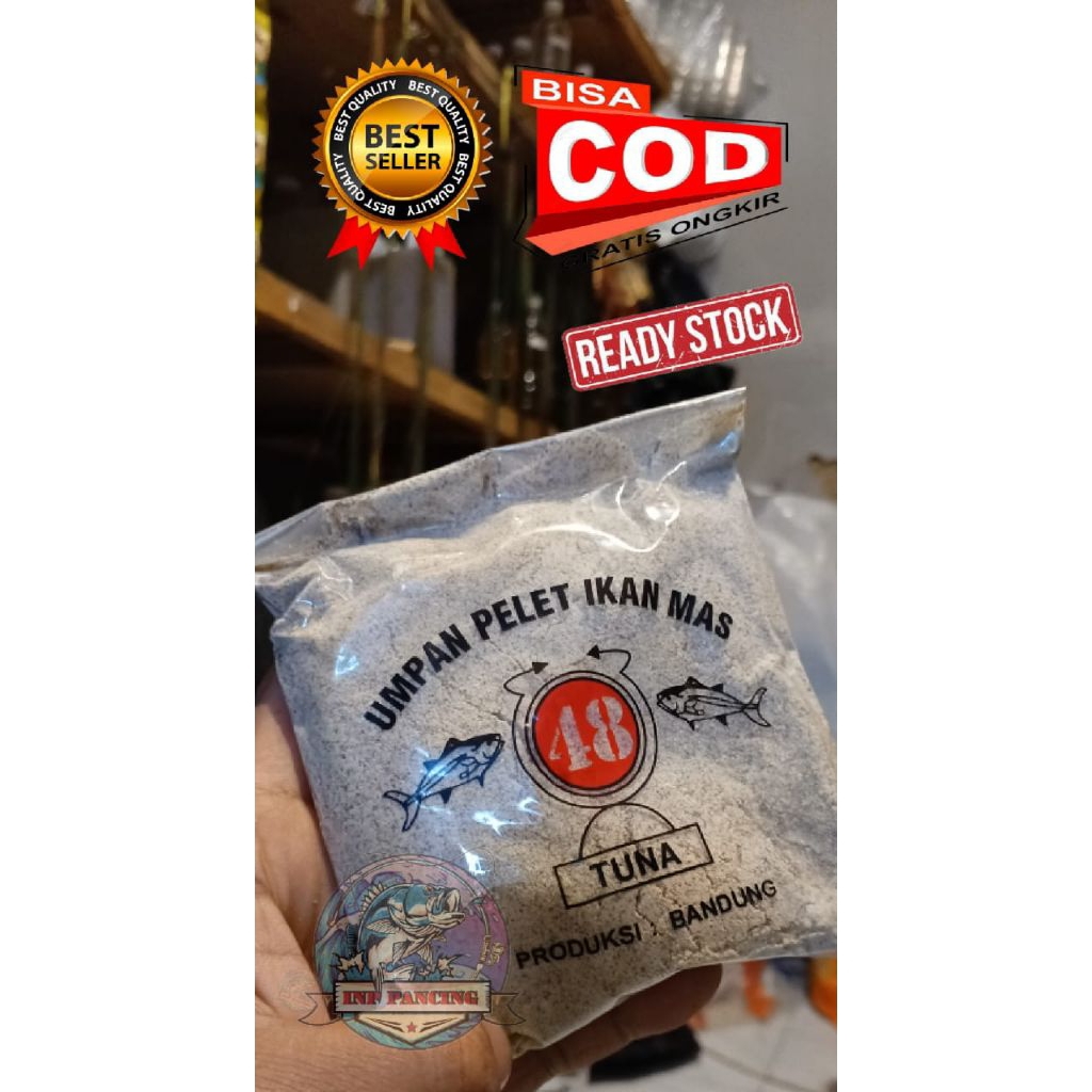 Umpan Pancing Pelet Ikan Mas 48