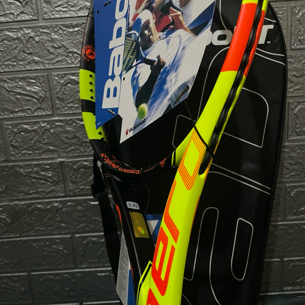 Hot Deals Raket Tenis Lapangan Premium + Senar Dunlop S-Gut + Tas