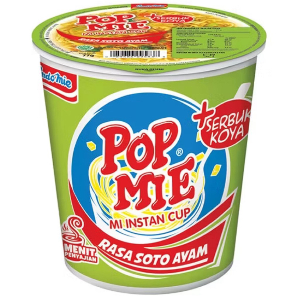 

POP MIE RASA SOTO AYAM 75 GR