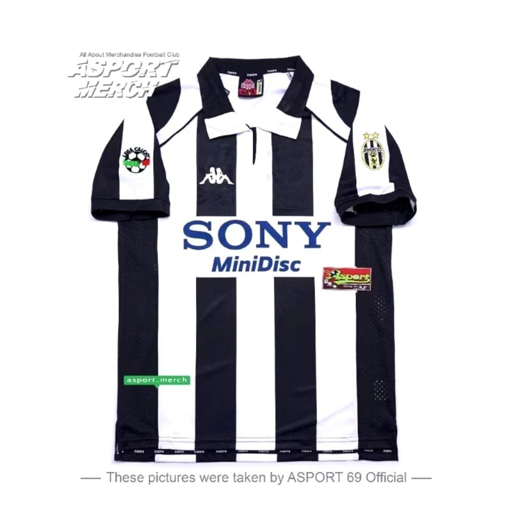 JERSEY JUVENTUS RETRO HOME 1997 1998 JERSEY JUVE RETRO 97 98