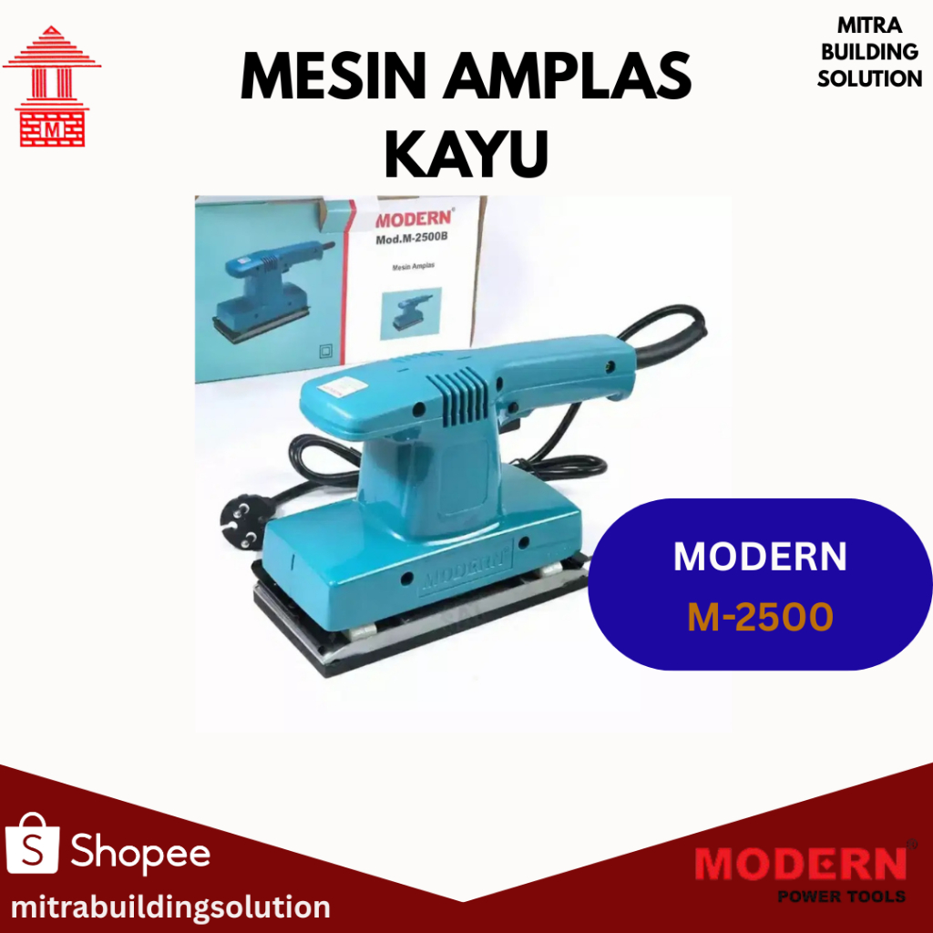 MODERN MESIN AMPLAS M2500B / MESIN AMPLAS MODERN ORIGINAL