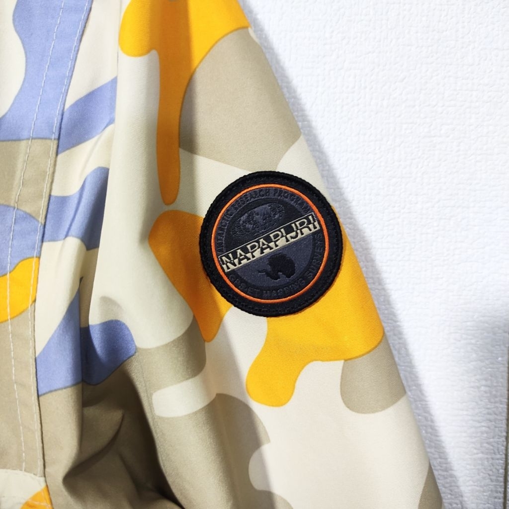 napapijri rainforest camo violet