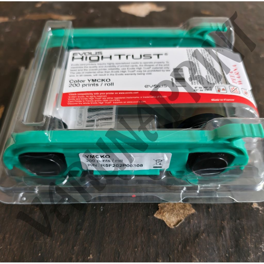 Ribbon Color YMCKO R5FP00308 Evolis / Evolis / R5FP00308 / Ribbon YMCKO Evolis / YMCKO